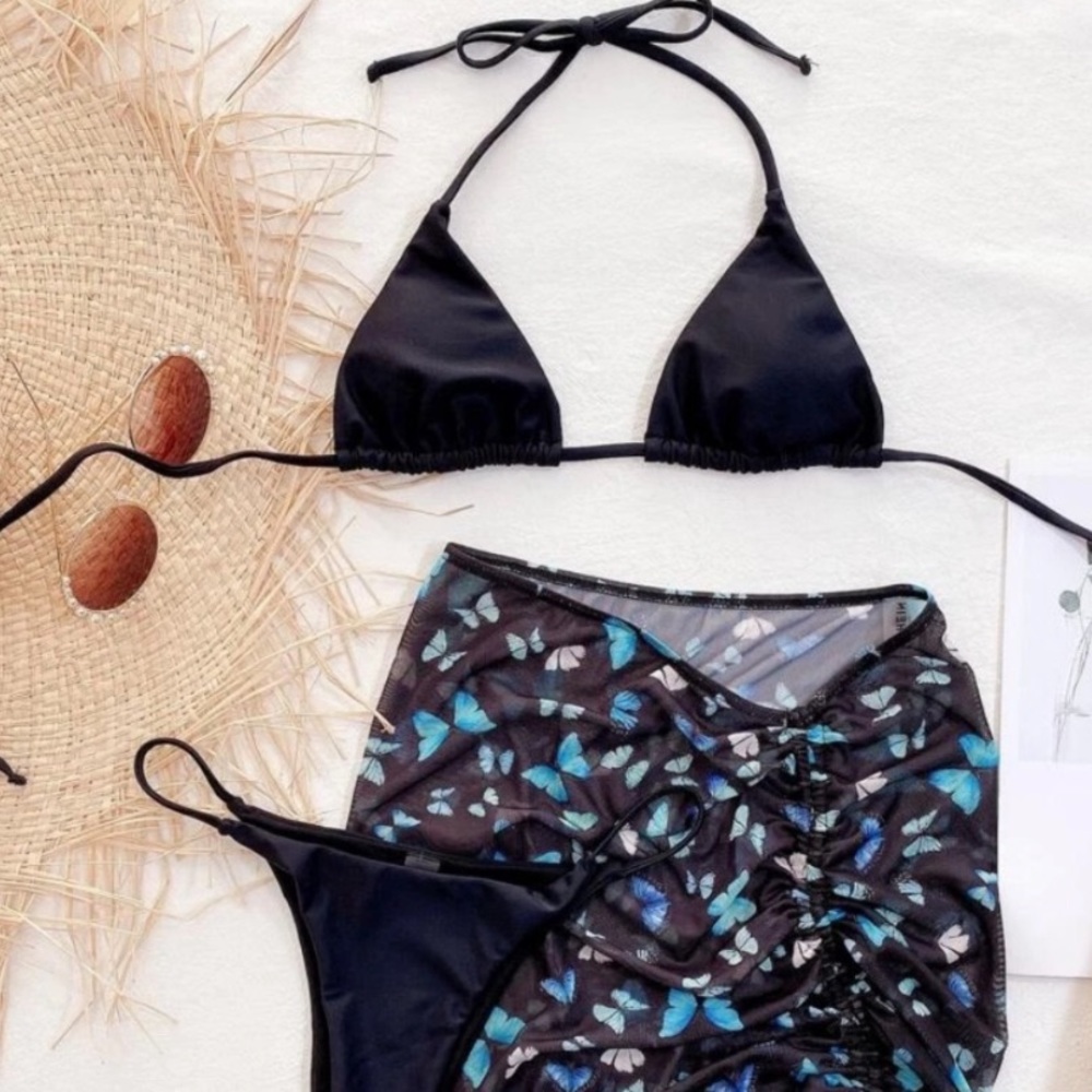 Butterfly bathing suit